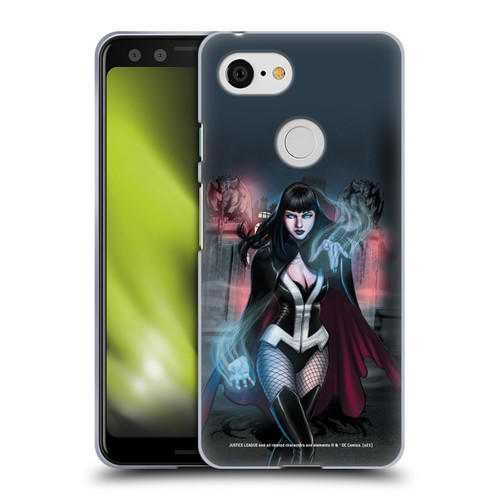 Justice League DC Comics Dark Comic Art Zatanna Futures End #1 Soft Gel Case for Google Pixel 3