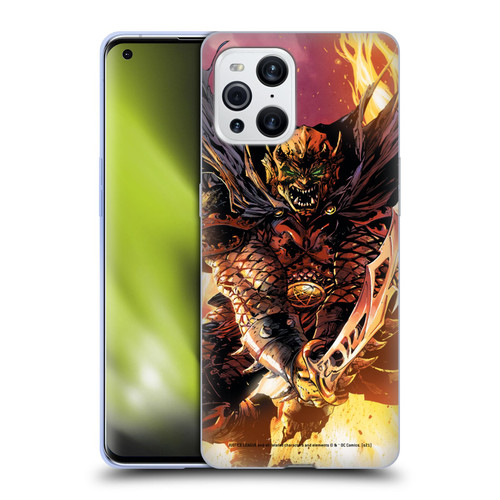 Justice League DC Comics Dark Comic Art Etrigan Demon Knights Soft Gel Case for OPPO Find X3 / Pro