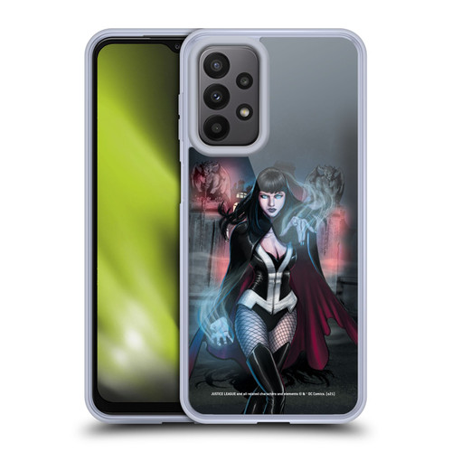 Justice League DC Comics Dark Comic Art Zatanna Futures End #1 Soft Gel Case for Samsung Galaxy A23 / 5G (2022)