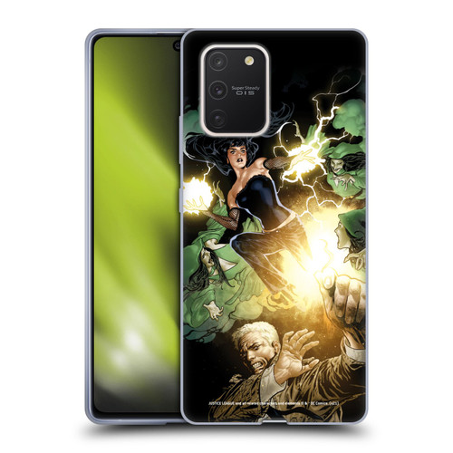 Justice League DC Comics Dark Comic Art Constantine and Zatanna Soft Gel Case for Samsung Galaxy S10 Lite