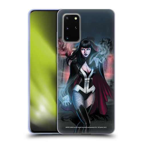 Justice League DC Comics Dark Comic Art Zatanna Futures End #1 Soft Gel Case for Samsung Galaxy S20+ / S20+ 5G