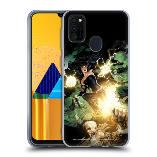 Justice League DC Comics Dark Comic Art Constantine and Zatanna Soft Gel Case for Samsung Galaxy M30s (2019)/M21 (2020)