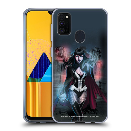 Justice League DC Comics Dark Comic Art Zatanna Futures End #1 Soft Gel Case for Samsung Galaxy M30s (2019)/M21 (2020)