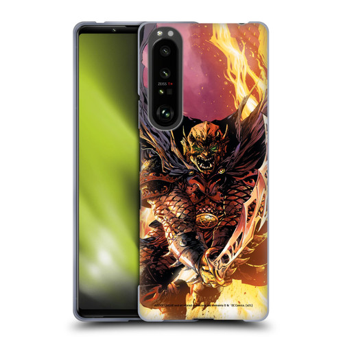 Justice League DC Comics Dark Comic Art Etrigan Demon Knights Soft Gel Case for Sony Xperia 1 III