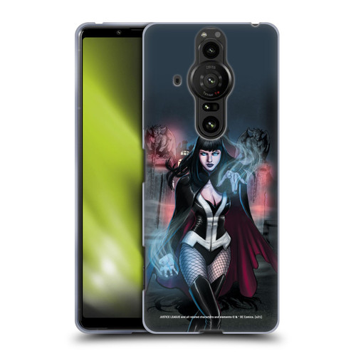 Justice League DC Comics Dark Comic Art Zatanna Futures End #1 Soft Gel Case for Sony Xperia Pro-I