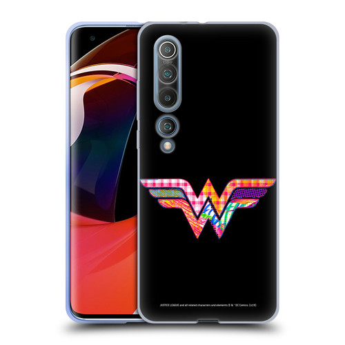 Justice League DC Comics Dark Electric Pop Icons Wonder Woman Soft Gel Case for Xiaomi Mi 10 5G / Mi 10 Pro 5G