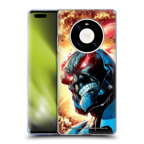 Justice League DC Comics Darkseid Comic Art New 52 #6 Cover Soft Gel Case for Huawei Mate 40 Pro 5G