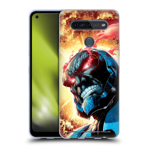 Justice League DC Comics Darkseid Comic Art New 52 #6 Cover Soft Gel Case for LG K51S