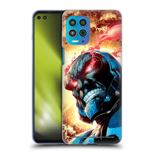 Justice League DC Comics Darkseid Comic Art New 52 #6 Cover Soft Gel Case for Motorola Moto G100