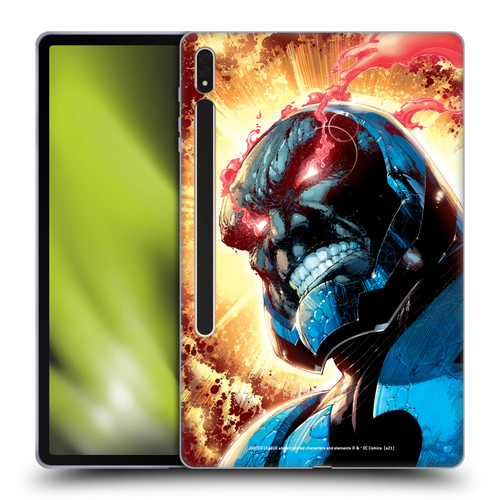 Justice League DC Comics Darkseid Comic Art New 52 #6 Cover Soft Gel Case for Samsung Galaxy Tab S8 Plus