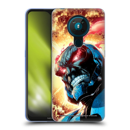 Justice League DC Comics Darkseid Comic Art New 52 #6 Cover Soft Gel Case for Nokia 5.3