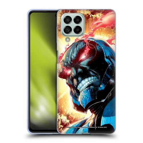 Justice League DC Comics Darkseid Comic Art New 52 #6 Cover Soft Gel Case for Samsung Galaxy M53 (2022)