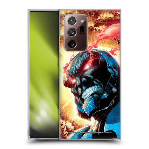 Justice League DC Comics Darkseid Comic Art New 52 #6 Cover Soft Gel Case for Samsung Galaxy Note20 Ultra / 5G