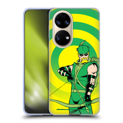 Justice League DC Comics Green Arrow Comic Art Classic Soft Gel Case for Huawei P50