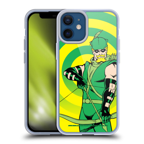 Justice League DC Comics Green Arrow Comic Art Classic Soft Gel Case for Apple iPhone 12 Mini