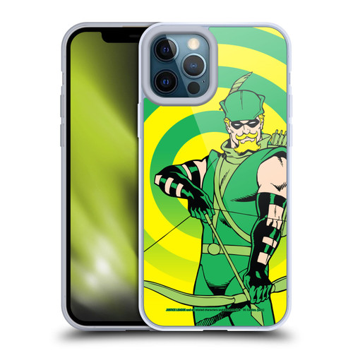 Justice League DC Comics Green Arrow Comic Art Classic Soft Gel Case for Apple iPhone 12 Pro Max