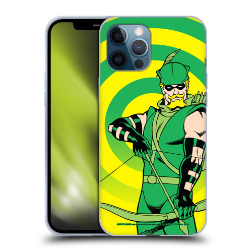 Justice League DC Comics Green Arrow Comic Art Classic Soft Gel Case for Apple iPhone 12 Pro Max