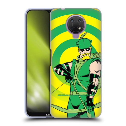 Justice League DC Comics Green Arrow Comic Art Classic Soft Gel Case for Nokia G10