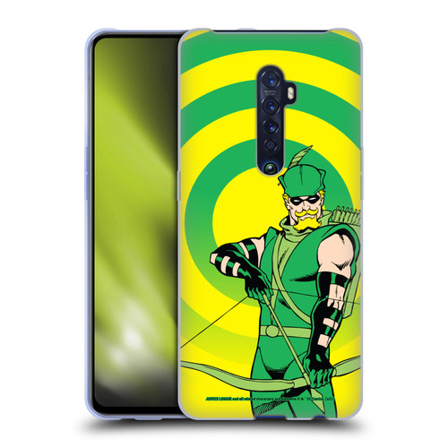 Justice League DC Comics Green Arrow Comic Art Classic Soft Gel Case for OPPO Reno 2