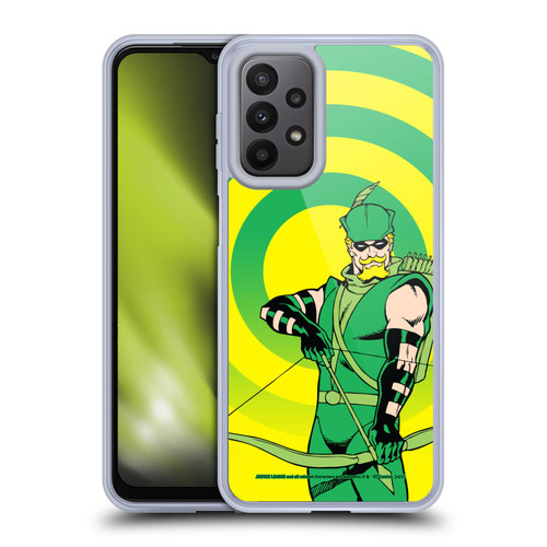 Justice League DC Comics Green Arrow Comic Art Classic Soft Gel Case for Samsung Galaxy A23 / 5G (2022)