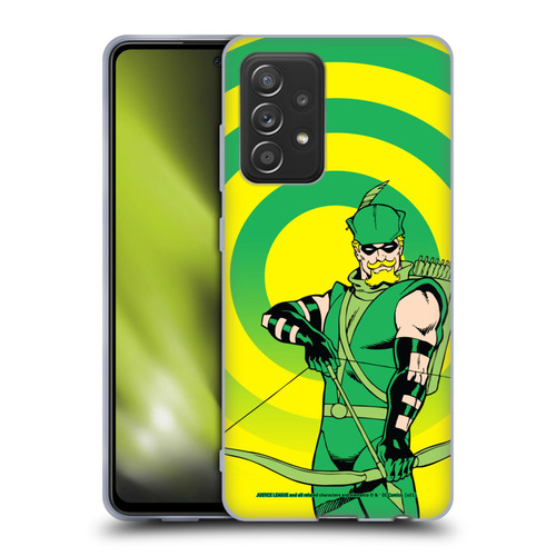 Justice League DC Comics Green Arrow Comic Art Classic Soft Gel Case for Samsung Galaxy A52 / A52s / 5G (2021)