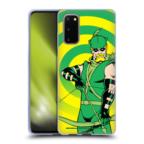 Justice League DC Comics Green Arrow Comic Art Classic Soft Gel Case for Samsung Galaxy S20 / S20 5G