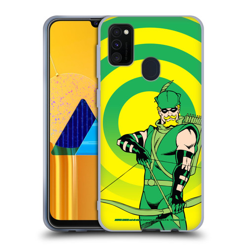 Justice League DC Comics Green Arrow Comic Art Classic Soft Gel Case for Samsung Galaxy M30s (2019)/M21 (2020)