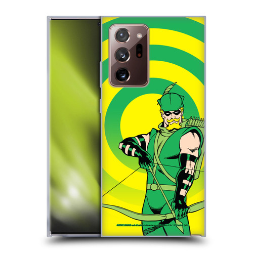 Justice League DC Comics Green Arrow Comic Art Classic Soft Gel Case for Samsung Galaxy Note20 Ultra / 5G