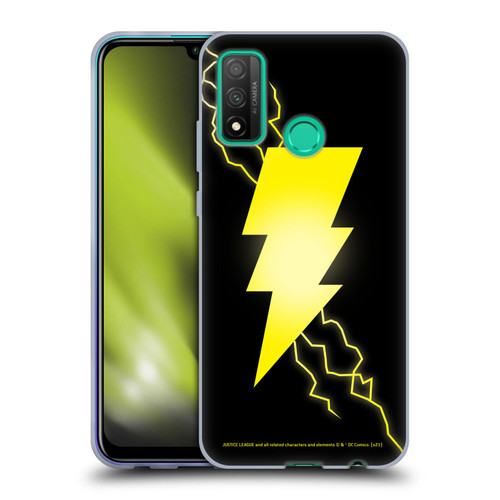 Justice League DC Comics Shazam Black Adam Classic Logo Soft Gel Case for Huawei P Smart (2020)