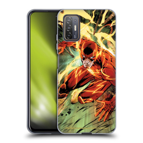 Justice League DC Comics The Flash Comic Book Cover New 52 #9 Soft Gel Case for HTC Desire 21 Pro 5G