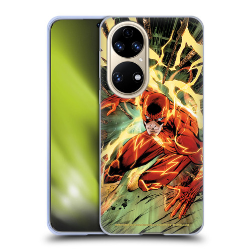 Justice League DC Comics The Flash Comic Book Cover New 52 #9 Soft Gel Case for Huawei P50