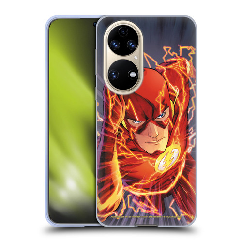 Justice League DC Comics The Flash Comic Book Cover Vol 1 Move Forward Soft Gel Case for Huawei P50