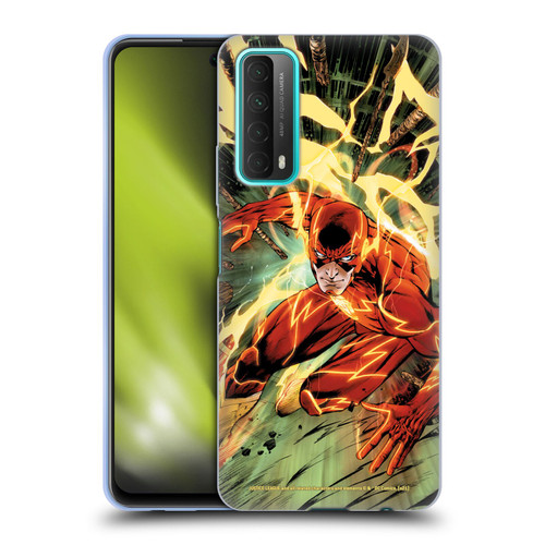 Justice League DC Comics The Flash Comic Book Cover New 52 #9 Soft Gel Case for Huawei P Smart (2021)