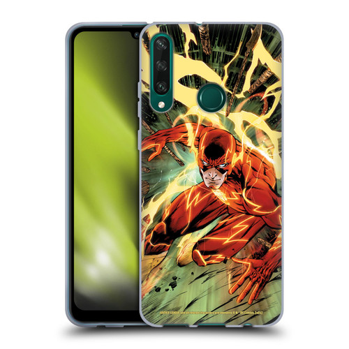 Justice League DC Comics The Flash Comic Book Cover New 52 #9 Soft Gel Case for Huawei Y6p