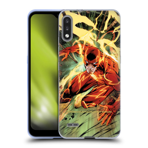 Justice League DC Comics The Flash Comic Book Cover New 52 #9 Soft Gel Case for LG K22