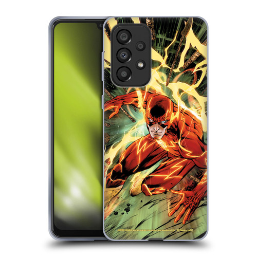 Justice League DC Comics The Flash Comic Book Cover New 52 #9 Soft Gel Case for Samsung Galaxy A33 5G (2022)