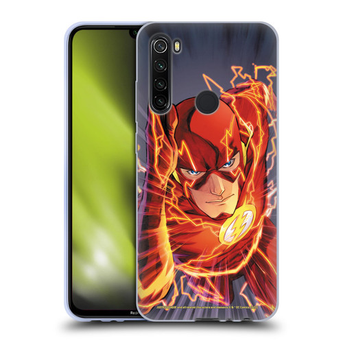 Justice League DC Comics The Flash Comic Book Cover Vol 1 Move Forward Soft Gel Case for Xiaomi Redmi Note 8T