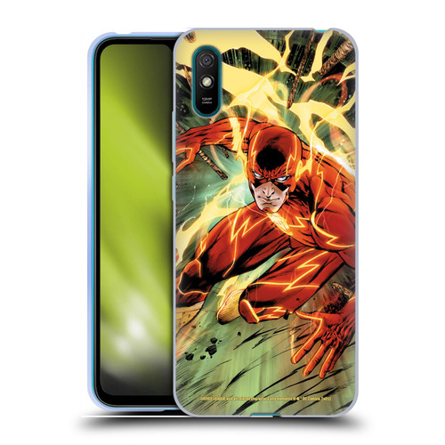 Justice League DC Comics The Flash Comic Book Cover New 52 #9 Soft Gel Case for Xiaomi Redmi 9A / Redmi 9AT