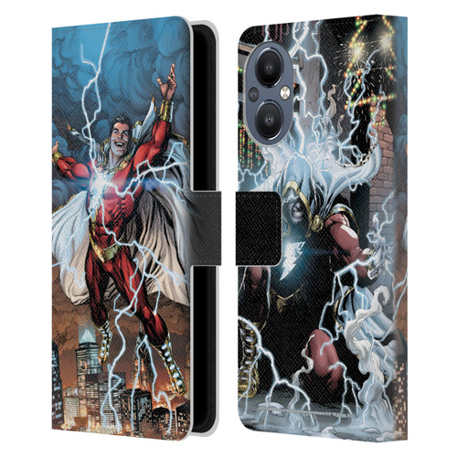 Justice League DC Comics Shazam Comic Book Art Issue #1 Variant 2019 Leather Book Wallet Case Cover For OnePlus Nord N20 5G