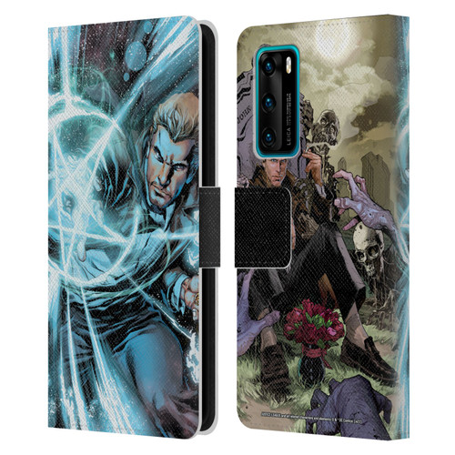 Justice League DC Comics Dark Comic Art Constantine #1 Leather Book Wallet Case Cover For Huawei P40 5G