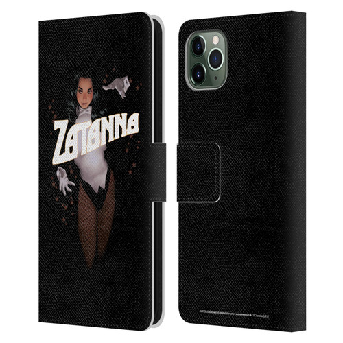 Justice League DC Comics Dark Comic Art Zatanna #15 Leather Book Wallet Case Cover For Apple iPhone 11 Pro Max