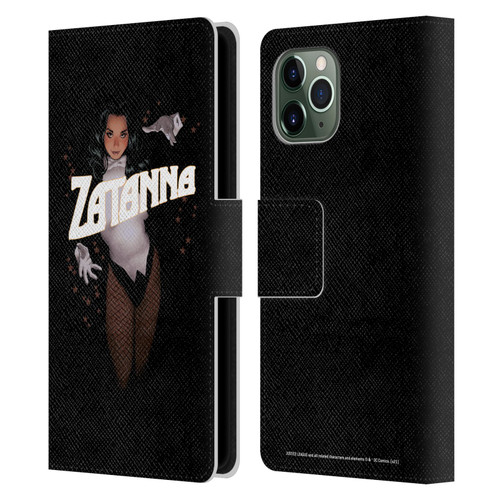 Justice League DC Comics Dark Comic Art Zatanna #15 Leather Book Wallet Case Cover For Apple iPhone 11 Pro