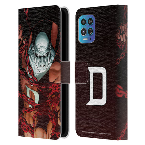 Justice League DC Comics Dark Comic Art Deadman #1 Leather Book Wallet Case Cover For Motorola Moto G100