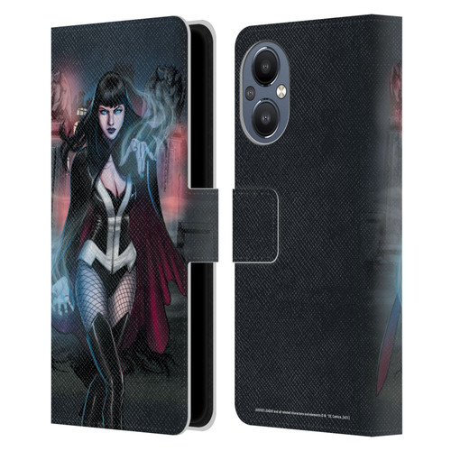 Justice League DC Comics Dark Comic Art Zatanna Futures End #1 Leather Book Wallet Case Cover For OnePlus Nord N20 5G