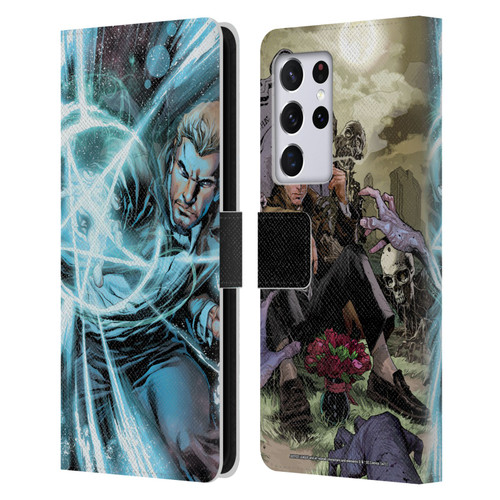 Justice League DC Comics Dark Comic Art Constantine #1 Leather Book Wallet Case Cover For Samsung Galaxy S21 Ultra 5G