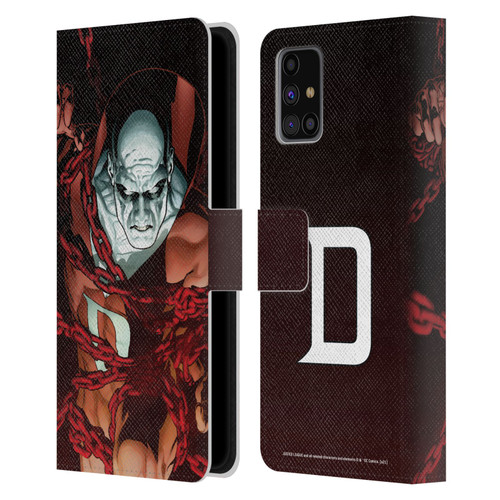 Justice League DC Comics Dark Comic Art Deadman #1 Leather Book Wallet Case Cover For Samsung Galaxy M31s (2020)