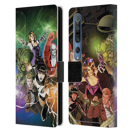 Justice League DC Comics Dark Comic Art #30 Group Leather Book Wallet Case Cover For Xiaomi Mi 10 5G / Mi 10 Pro 5G