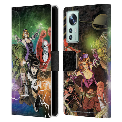 Justice League DC Comics Dark Comic Art #30 Group Leather Book Wallet Case Cover For Xiaomi 12