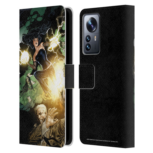 Justice League DC Comics Dark Comic Art Constantine and Zatanna Leather Book Wallet Case Cover For Xiaomi 12 Pro