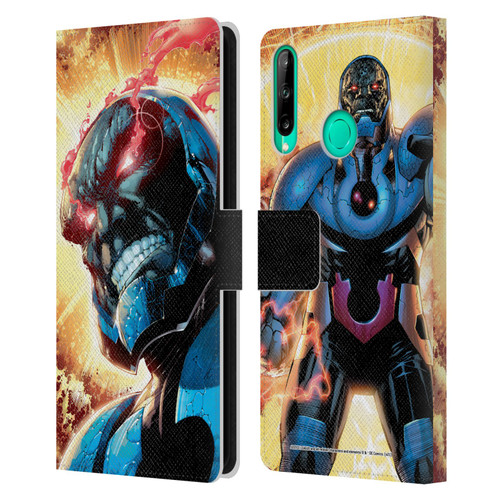 Justice League DC Comics Darkseid Comic Art New 52 #6 Cover Leather Book Wallet Case Cover For Huawei P40 lite E